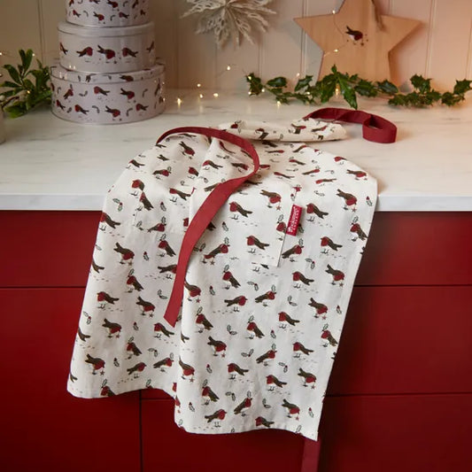 Cooksmart Xmas Robins Retreat Apron