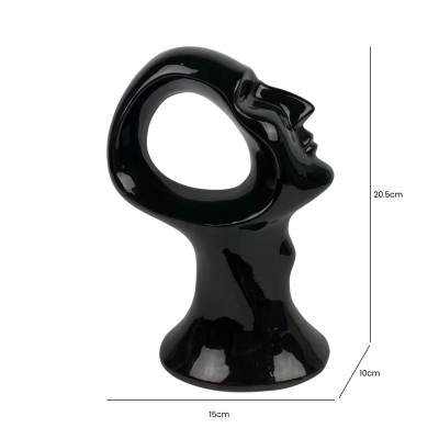 Black Face Sculpture (20.5cm)