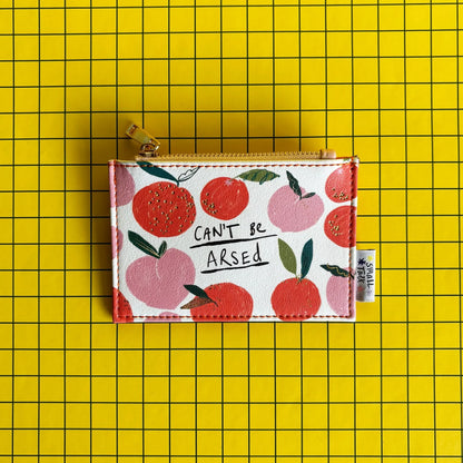 House of Disaster Small Talk 'Can't Be Arsed' Zip Purse