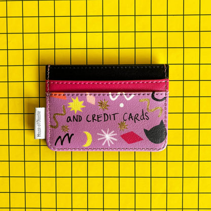 House of Disaster Small Talk  'I Love Cats' Cardholder