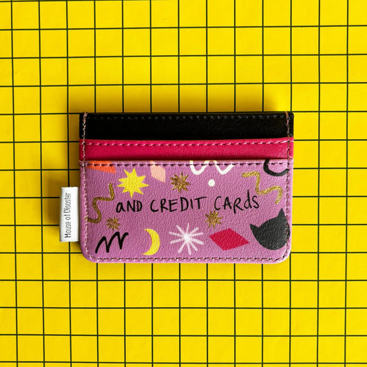 House of Disaster Small Talk  'I Love Cats' Cardholder