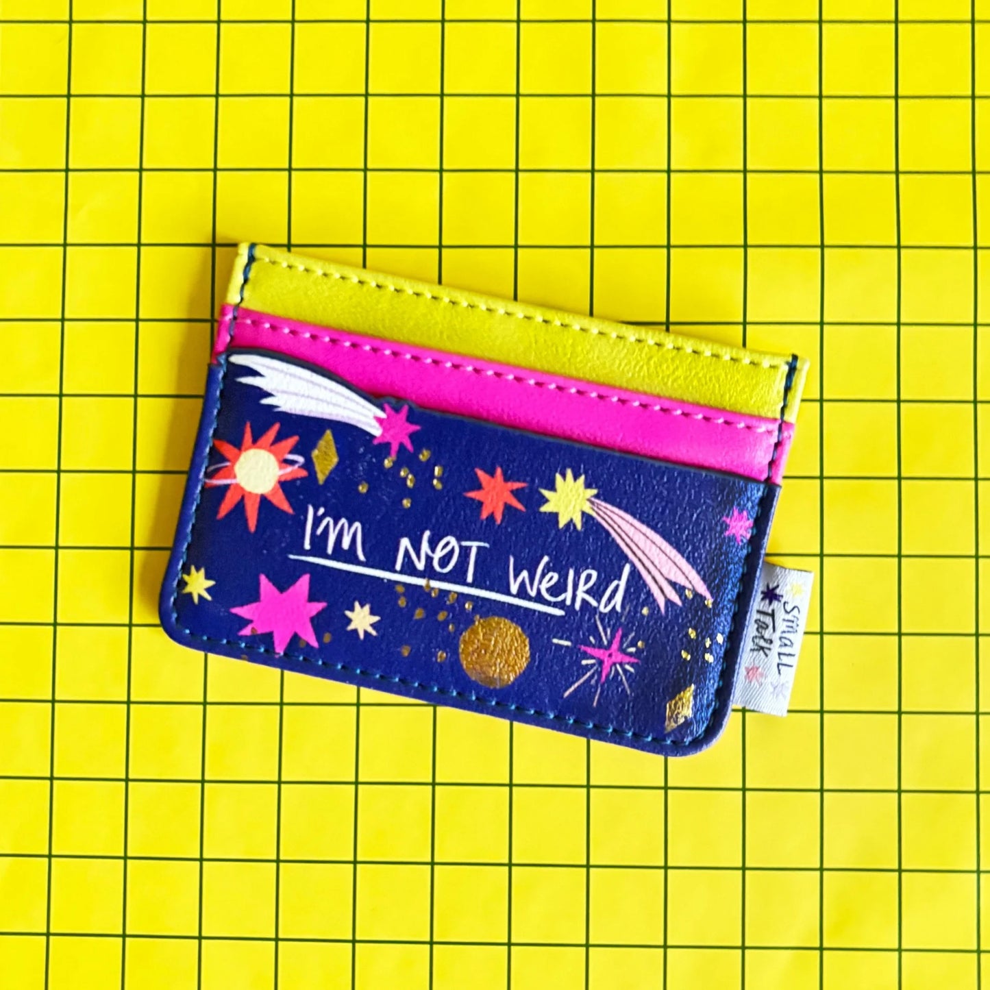 House of Disaster Small Talk 'I'm Not Weird' Cardholder